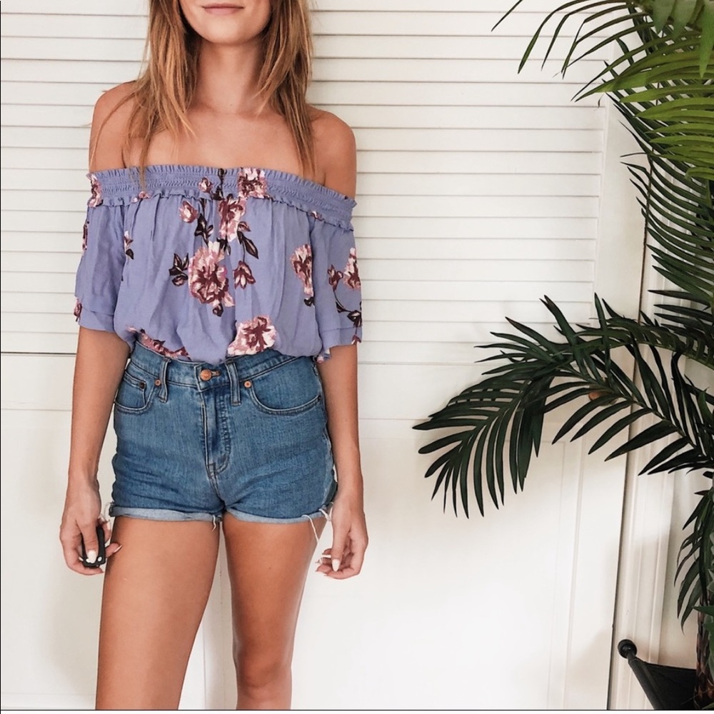 ASTR off the shoulder blouse
